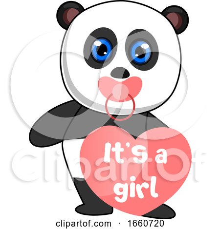 Baby Girl Panda by Morphart Creations