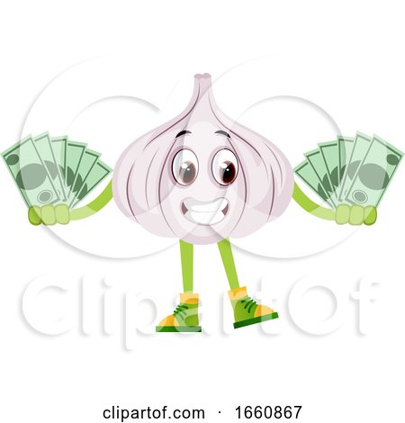 Garlic with Money by Morphart Creations
