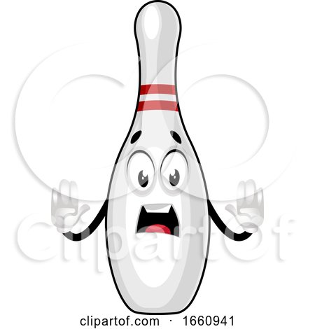 Shocked Bowling Pin by Morphart Creations