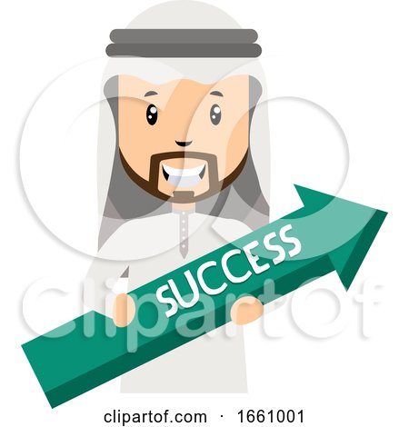 Arab Holding Success Arrow by Morphart Creations