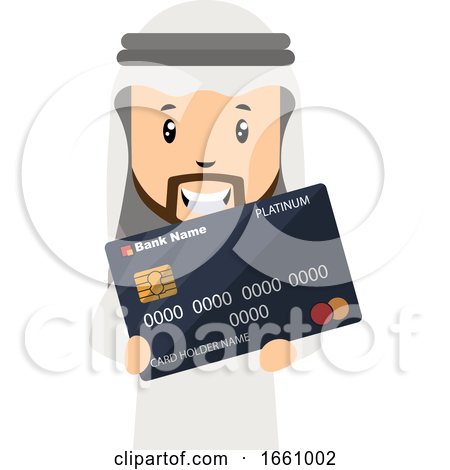 Arab Holding Credit Card by Morphart Creations