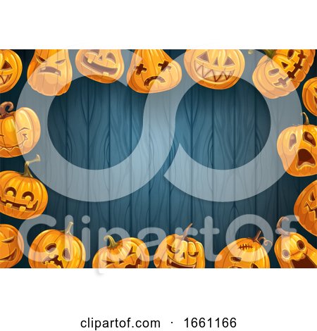 Halloween Border by Vector Tradition SM