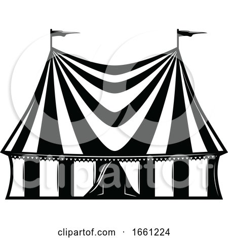 Black and White Carnival Design by Vector Tradition SM