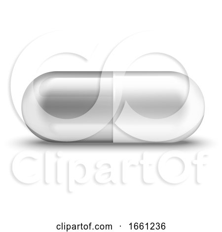 3d Pill Capsule by Vector Tradition SM