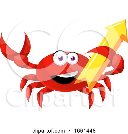 Crab with Arrow Sign by Morphart Creations