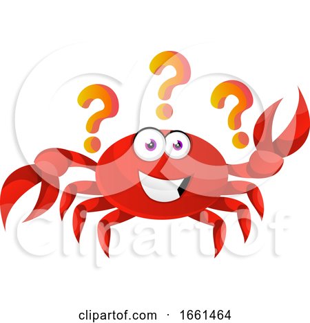 Crab with Question Marks by Morphart Creations