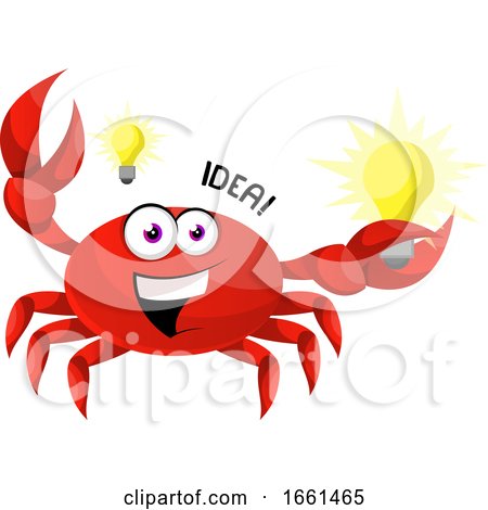 Crab Having a Idea by Morphart Creations