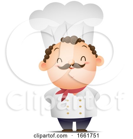 Male Chef Standing Proudly by Qiun