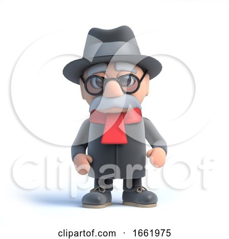 3d Old Man by Steve Young