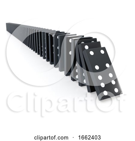 dominoes falling clipart
