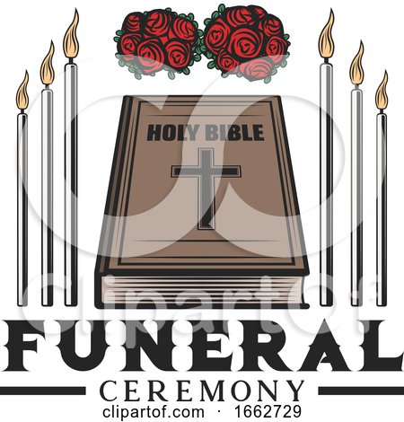Memorial Funeral Design by Vector Tradition SM