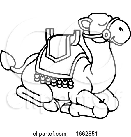 Camel Animal Cartoon Character by AtStockIllustration