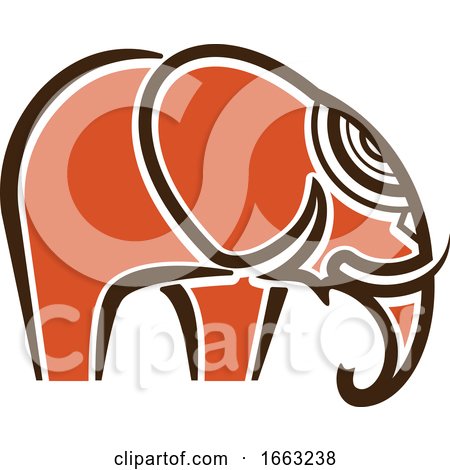 Indian Elephant by Vector Tradition SM