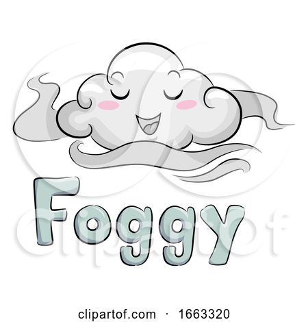 Mascot Cloud Foggy Illustration by BNP Design Studio
