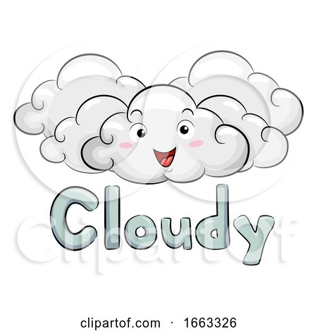 Mascot Cloudy Day Illustration by BNP Design Studio