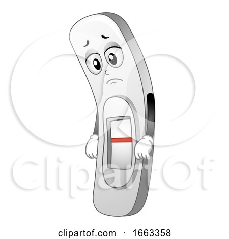 Sperm Fertility Test Mascot Negative Illustration by BNP Design Studio
