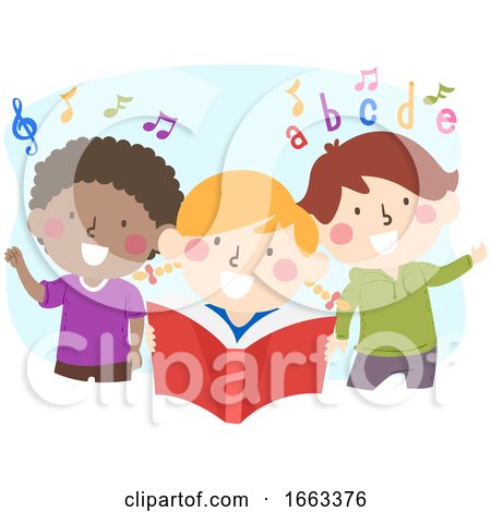 Kids Love Music Story Rhymes Illustration by BNP Design Studio