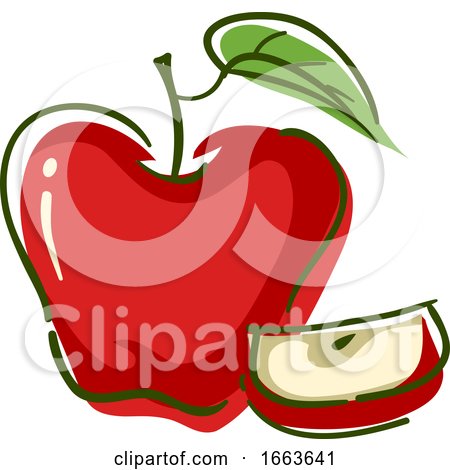 Apple Superfood Illustration by BNP Design Studio