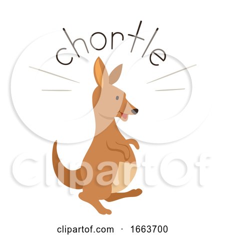 Kangaroo Sound Chortle Illustration by BNP Design Studio