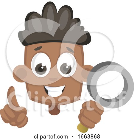Boy with Magnifying Glass by Morphart Creations