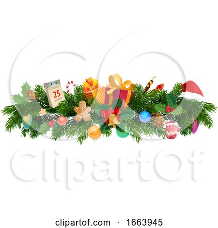 Christmas Border by Vector Tradition SM