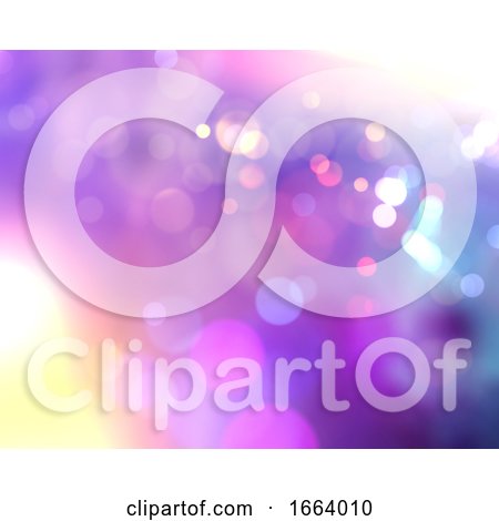 Abstract Bokeh Lights Background by KJ Pargeter