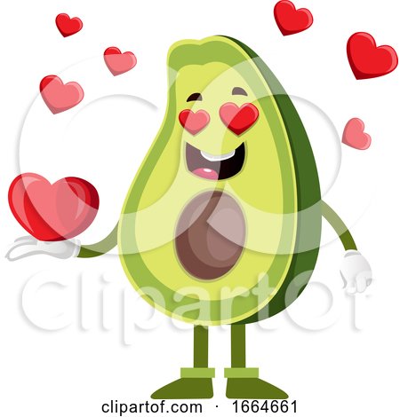 Avocado in Love by Morphart Creations