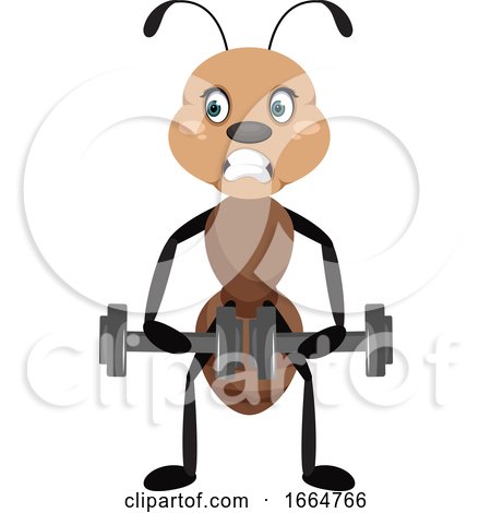 Ant with Weights by Morphart Creations
