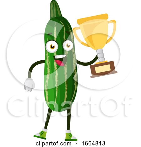 Cucumber with Trophy by Morphart Creations