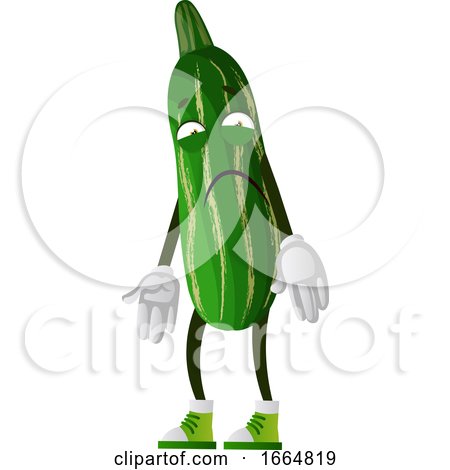 Sad Cucumber by Morphart Creations