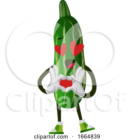 Cucumber in Love by Morphart Creations