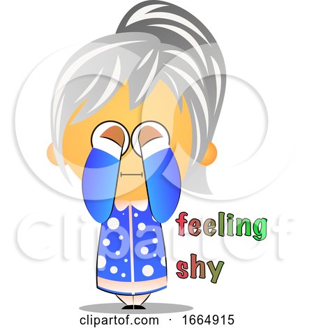 Grandma Feeling Shy by Morphart Creations