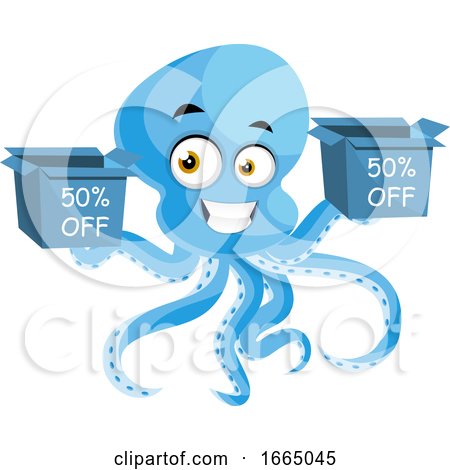 Octopus on Sale by Morphart Creations