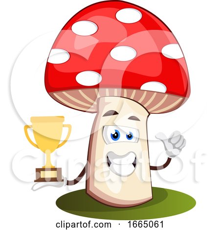 Mushroom with Trophy by Morphart Creations