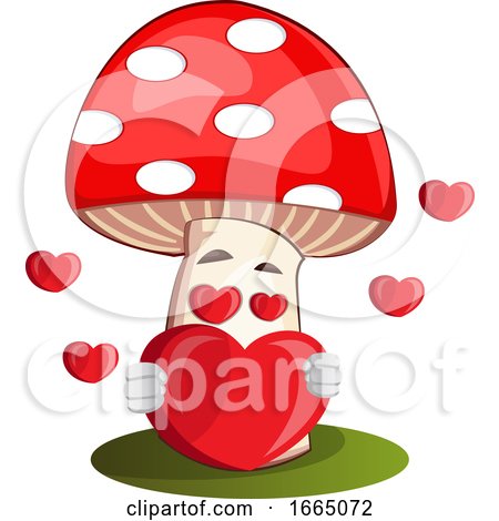 Mushroom in Love by Morphart Creations