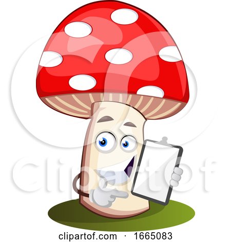 Mushroom with Notebook by Morphart Creations