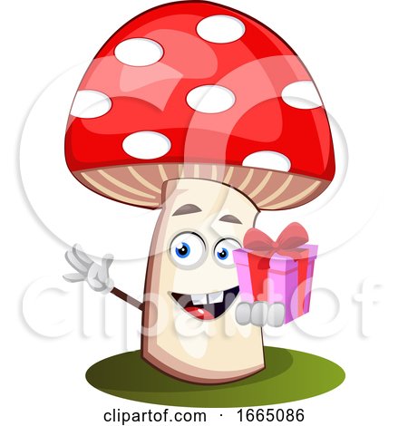 Mushroom with Gift by Morphart Creations