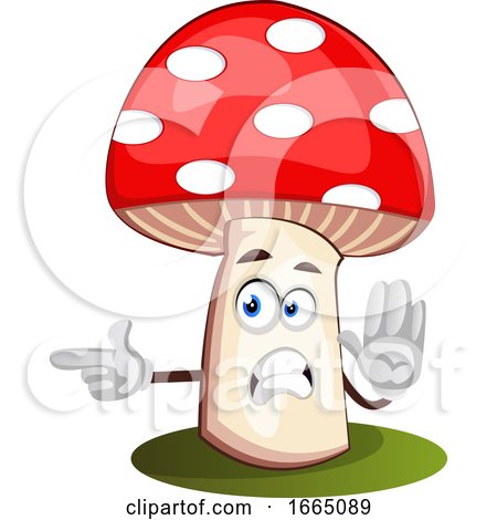 Mushroom Pointing by Morphart Creations