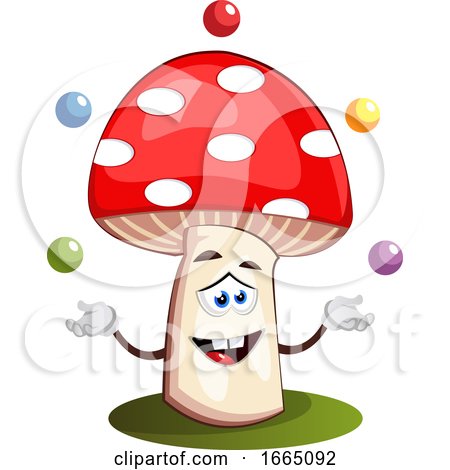 Mushroom Juggling by Morphart Creations
