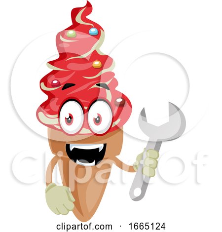 Ice Cream with Wrench by Morphart Creations