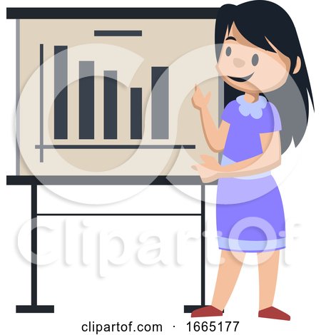 Girl with Analytic Table by Morphart Creations