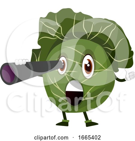 Cabbage with a Spyglass by Morphart Creations