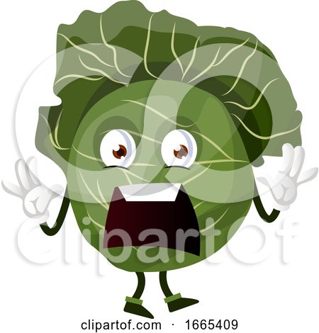 Scared Cabbage by Morphart Creations