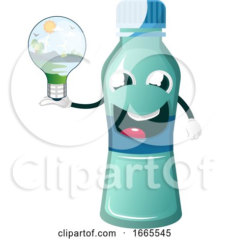 Bottle Is Holding Bulb by Morphart Creations