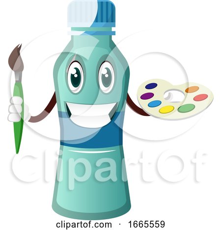 Bottle Is Painting by Morphart Creations