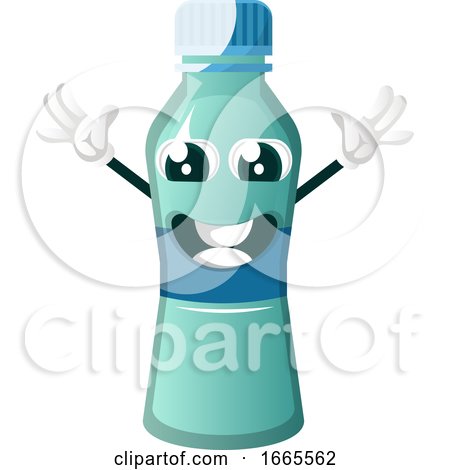 Bottle Is Holding Feeling Happy by Morphart Creations