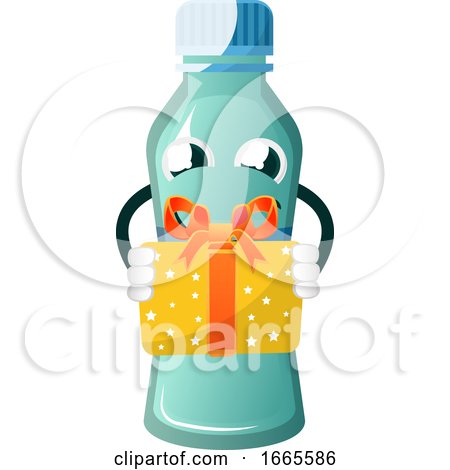 Bottle Is Holding Present by Morphart Creations