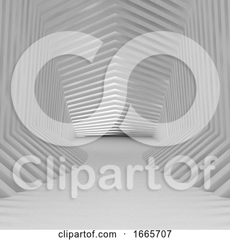 3D Geometric Abstract Background by KJ Pargeter