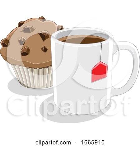 Coffee Mug and Muffin by cidepix