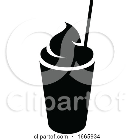 Black and White Milkshake by cidepix